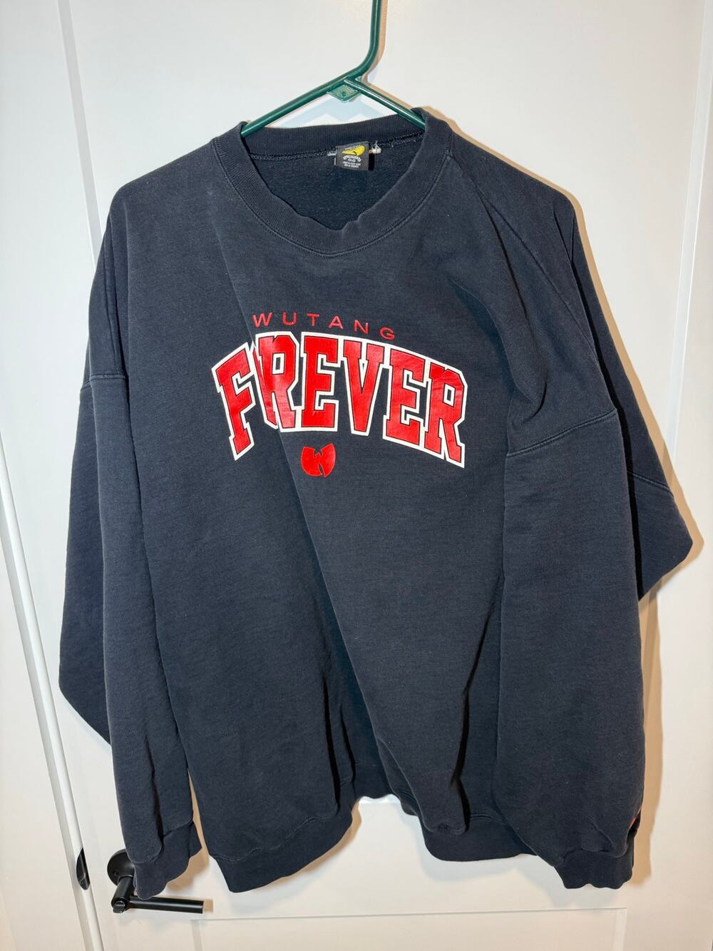 Vintage Wu Tang Clan Wu Wear Fever Sweatshirt Rap Crewneck Made in USA 2Xl